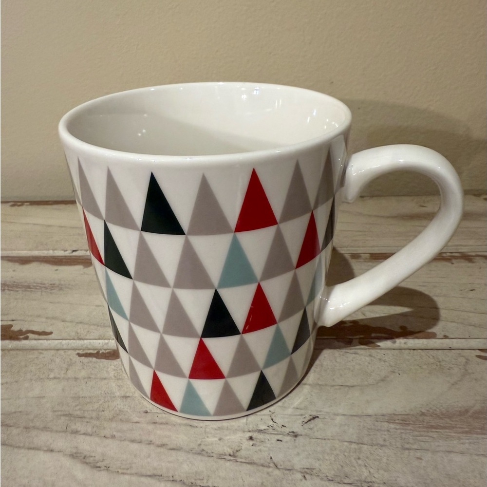 Starbucks Geo Triangle Christmas Tree Mug
